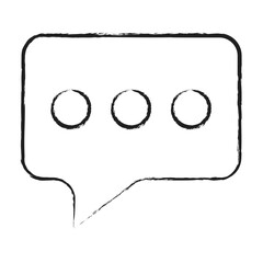 Hand drawn Chat icon