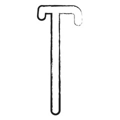 Hand drawn Cane icon