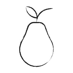Hand drawn Pear icon