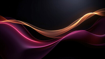 Bright Abstract Modern light wave futuristic background