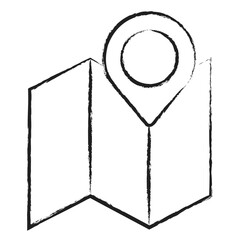 Hand drawn Medical Place icon