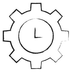 Hand drawn Time management