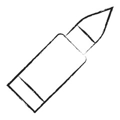 Hand drawn Bullet icon