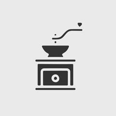 coffee brewer vector icon illustration sign