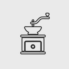 coffee brewer vector icon illustration sign