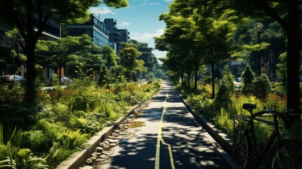 Scenic Journey: Exploring Nature's Hidden Beauty on Unexplored Roads, generative AI