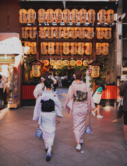 woman in yukata
