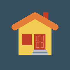 Buildings icon vector set. Bank, school, courthouse, university, library. Architecture concept. Can be used for topics like office, city, real estate