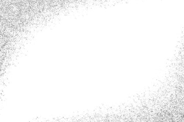 Silver glitter splatter Background - PNG for design -christmas, festive, luxury