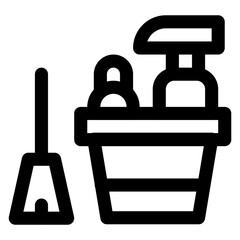 Obraz premium Cleaning Icon