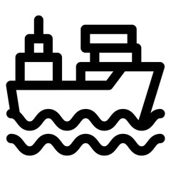 Cargo Ship Icon