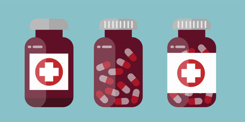 Flat design for medical and healthcare. Illustration for websites, landing pages, mobile applications, posters and banners. Trendy flat vector illustration