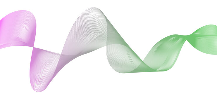 abstract, background wallpaper, waves, white background, blank background, illustration, gradient color transition, color, monochrome, monochrome, pink, green, pink-green