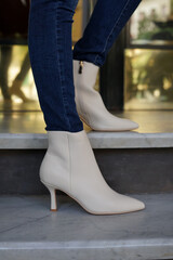 White women boots