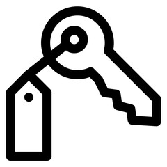 Room Key Icon