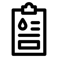 Oil Data Report Icon