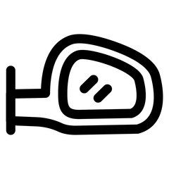 Side Mirror Icon