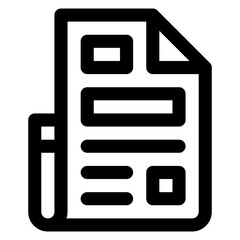 Newspaper Icon