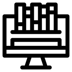 Online Library Icon