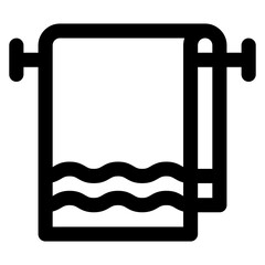 Towel Hanger Icon