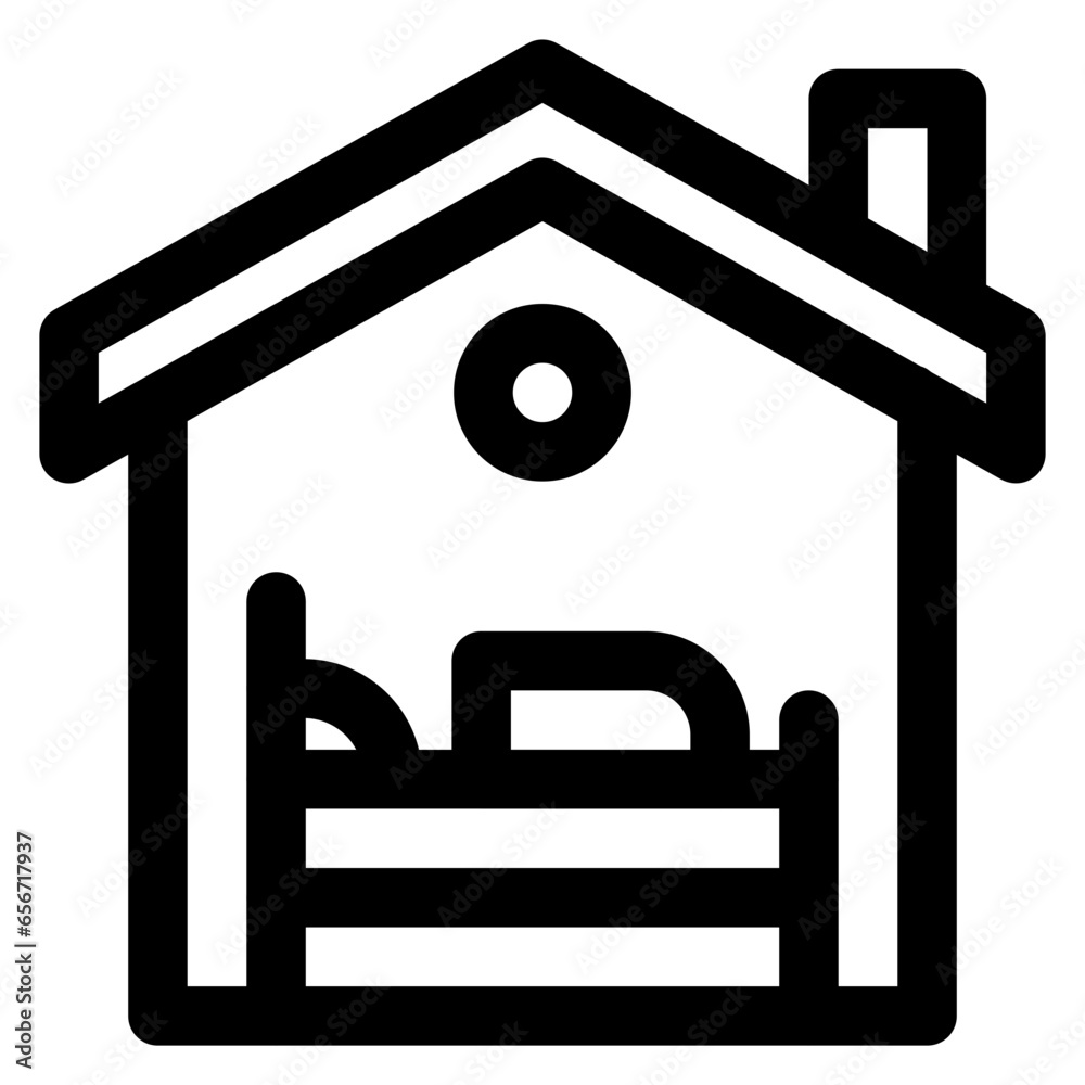 Sticker Accomodation Icon