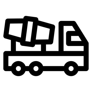 Conscrete Mixer Truck Icon