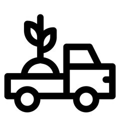 Pickup Truck Icon