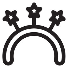 Birthday Headband Icon