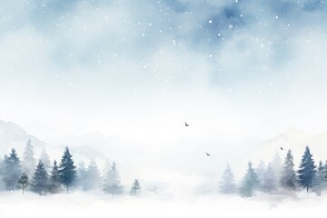 "Quietly Stunning Snowy Expanse". AI generated.