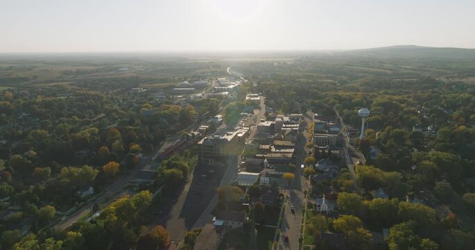 view of the city