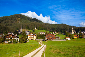 Fototapeta na wymiar Gosau on the Dachstein, Dachstein Massif, Styria, Austria, Europe