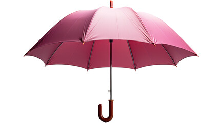 pink umbrella isolated on background