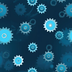 Engineering mechanical technology repeat pattern background