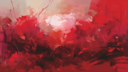 abstract red background in the style of free brushwork, soft tonal transitions, spectacular backdrops,  banner, web banner, texture, business, advertisement, background