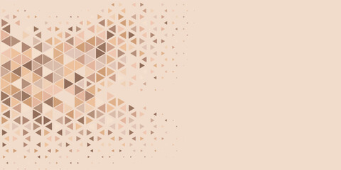  Multicolored abstract Triangle background with variety of triangular shapes and colors, triangles or concave with Copy space 