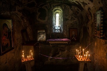 In old Orthodox Christian Church