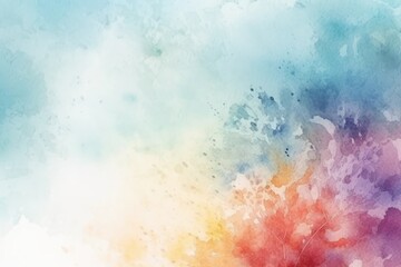 Obraz premium Inspiring watercolor canvas for your creative work