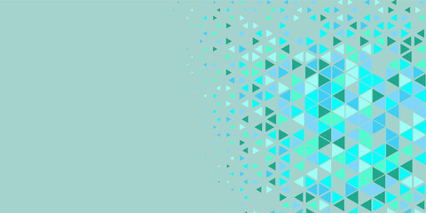  Multicolored abstract Triangle background with variety of triangular shapes and colors, triangles or concave with Copy space 