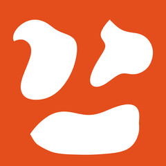 Colorful Hollow Schematic Frame