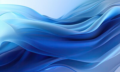  abstract blue curves background.