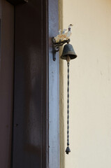 old door handle in the house