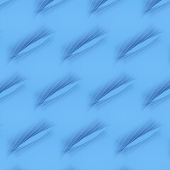 Fototapeta na wymiar Illustration of a light blue background with repeating patterns