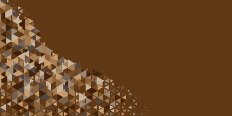  Multicolored abstract Triangle background with variety of triangular shapes and colors, triangles or concave with Copy space 