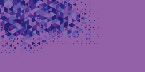 Obraz premium Multicolored abstract Triangle background with variety of triangular shapes and colors, triangles or concave with Copy space 