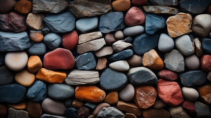 Stacked stones texture background
