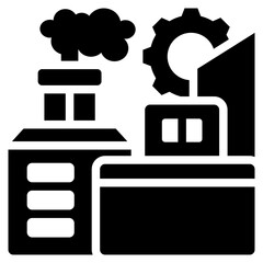 Manufactur Glyph Icon