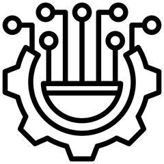 Technology Outline Icon