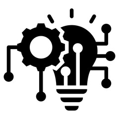 Innovation Glyph Icon