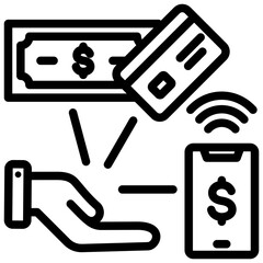 Payment Method Outline Icon