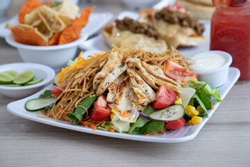 ensalada con pollo